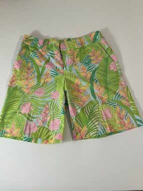 VINTAGE - LILLY PULITZER - HAWAIIAN FLORAL SHORTS
